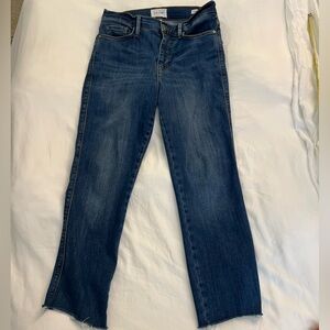 Frame Le Sylvie Slender Strait Ankle